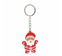 Lin's Liliana Set di 2 portachiavi per chiavi dell'auto, portachiavi speciale per Natale, tutti i santi, Babbo Natale Ii, M