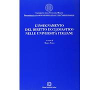 L'insegnamento del diritto ecclesiastico nelle università italiane