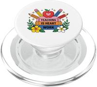 L'insegnamento è il lavoro del cuore Educatore Apprezzamento Design PopSockets PopGrip per MagSafe