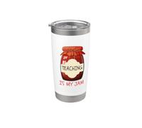 L'insegnamento è il mio insegnante di marmellata Bicchiere termico in acciaio inox doppia parete