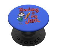 L'insegnamento è il mio insegnante di marmellata PopSockets PopGrip Adesivo