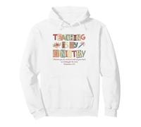 L'insegnamento è Il Mio Ministero educatore Cristiano Design Felpa con Cappuccio