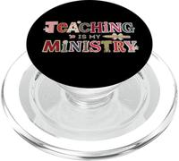 L'insegnamento è il mio ministero Scrapbooking Ransom Nota PopSockets PopGrip per MagSafe