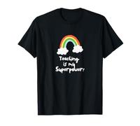 L'insegnamento è il mio superpotere carino arcobaleno Maglietta