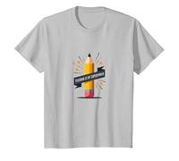 L'insegnamento è Il Mio superpotere: educatore ispiratore, Insegnante Maglietta, Bambini, Argento, 3 Anni