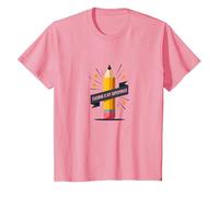 L'insegnamento è Il Mio superpotere: educatore ispiratore, Insegnante Maglietta, Bambini, Rosa, 3 Anni