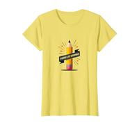 L'insegnamento è Il Mio superpotere: educatore ispiratore, Insegnante Maglietta, Donna, Limone, S