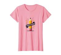 L'insegnamento è Il Mio superpotere: educatore ispiratore, Insegnante Maglietta, Donna, Rosa, 3XL