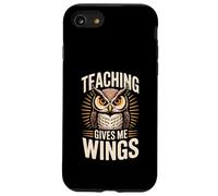 L'insegnamento mi dà le ali insegnante gufo educazione Custodia per iPhone SE (2020) / 7/8