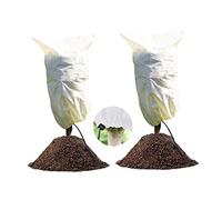 LINSOCLE 2 Pezzi Cappuccio Protezione Piante, Protezione Invernale Piante, Sacco di Protezione Invernale, Protezione Piante dal Freddo per Arbusti e Alberi Protegge Le tue Piante dai Danni 60 * 80cm