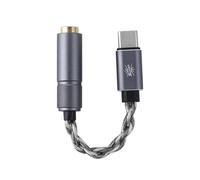 Linsoul Kiwi Ears AD1 Pro Adattatore Cavo USB C DAC, Chip DAC Personalizzato, Regolazione EQ Customizzabile Dal Web, Amplificatore Portatile A Basso Rumore Per IEM Per Audiofili (Da Type-C a 4.4mm)
