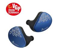 Linsoul Kiwi Ears Cadenza II IEM con Driver Dinamico in Titanio da 10mm e Costruzione Premium KARS 2.0, Auricolari Hi-Fi
