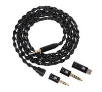 Linsoul Kiwi Ears x B_Media Terras Cavo Modulare per Cuffie, 3,5/4,4/Type-C (Doppio 3,5mm, 2, 2, Metri)