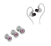 Linsoul KZ ZS10 Pro,In Ear Monitor con 4B 1DD 5 Driver,Cuffie Cablate Hifi + Kiwi Ears Flex Earbud Tips, puntali di ricambio in silicone IEM, 3 paia, taglia S/M/L