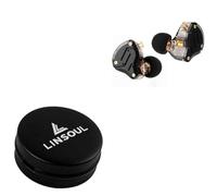 Linsoul KZ ZS10 Pro,In Ear Monitor con 4B 1DD 5 Driver,Cuffie Cablate Hifi Mini custodia portatile in alluminio per auricolari, protettiva