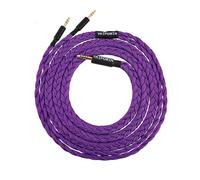 Linsoul Tripowin GranVia Cavo di Ricambio Audio ad Alta Purezza OFC Aggiornato per Cuffie,Lunghezza 2m,Doppia Spina da 3.5mm per HE4XX/HE-400i/HE400se/Goldplanar(Viola,4.4mm)