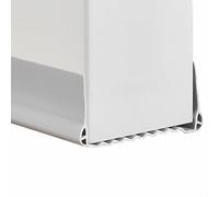 L'installazione facile da usare di questo paraspifferi regolabile assicura che ogni casa possa beneficiare delle sue proprietà isolanti (L grigio)