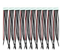 LINSYRC 10pcs Cavo di Prolunga per Bilanciamento 5S 6-Pin Spina Adattatore del Connettore dell'equilibrio JST-XH con Cavo di Silicone 15CM 22AWG (5S)