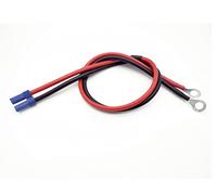 LINSYRC 1pc EC5 Femmina a 8mm O-Ring Terminale Cavo di Estensione 50CM 10AWG Filo per RC Auto ESC Jump Starter Cavo di Alimentazione di Emergenza Automotive Batteria di Emergenza