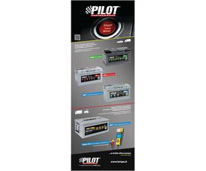 LINT Poster Cm 58X160 Batterie Pilot