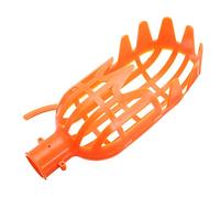 Lintat - Raccoglitore per frutta in plastica, per raccogliere frutta, frutta, frutta, frutta, giardino, parco, fattoria, colore: arancione