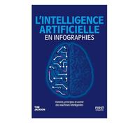 L'Intelligence artificielle en infographies: intelligence artificielle, IA, machine,apprentissage automatique, ChatGPT, IA générative, drone