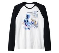 L'intelligenza Artificiale Rende la Vita Umorismo Divertente Senza Sforzo Maglia con Maniche Raglan