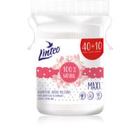 Linteo Natural Cotton Pads dischetti struccanti Maxi 40 + 10ks 50 pz