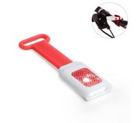 Linterna Plaup per manubrio bici, 4 LED, 2 modalità di illuminazione