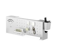L'Internet Box Hider in acciaio al carbonio organizza cavi ed elettronica, mantenendo ordinate le prese di rete. Ideale per salotti, aree TV o desktop, nasconde router e cavi raddoppiando come