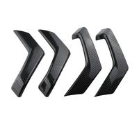 L'Interno Dell'Auto 4 Pezzi Per VW Per T-ROC Per TROC 2018 2019 2020 2021 2022 2023 Auto Porta Interna Bracciolo Maniglia Copertura Trim Adesivo Modanatura Interni (Size : Fibra di carbonio)