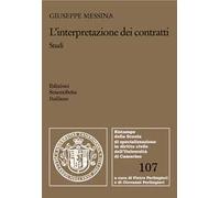 L'interpretazione dei contratti. Studi