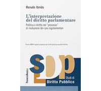 Interpretazione Del Diritto Parlamentare. Politica E Diritto Nel «Processo» Di R