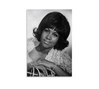 LINTEZHG Aretha Franklin Art, poster decorativo da parete, per soggiorno, camera da letto, decorazione moderna per camera da letto, 20 x 30 cm