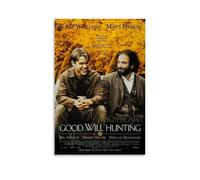 LINTEZHG GOOD WILL HUNTING ROBIN WILLIAMS MOVIE Poster decorativo su tela, per soggiorno, camera da letto, pittura da parete, decorazione moderna per camera familiare, 30 x 45 cm
