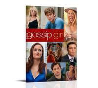 LINTEZHG Gossip Girl Series - Poster decorativo da parete, per soggiorno, camera da letto, decorazione da parete, per camera da letto, 30 x 45 cm