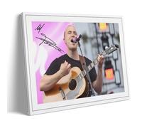 LINTEZHG MIKE POSNER SIGNED Poster decorativo da parete, per soggiorno, camera da letto, decorazione moderna per camera da letto, 20 x 30 cm