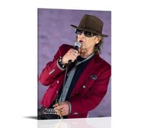 LINTEZHG Udo-lindenberg-singer, poster decorativo da parete, per soggiorno, camera da letto, decorazione moderna per camera da letto, 20 x 30 cm