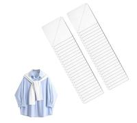 LINTRA 100 Pz Stecche per Colletto, PVC Trasparente Adesivo con Clip per Colletto, Triangolare Autoadesivo Stecche per Colletto Ferma, per Camicie con Colletto, Abbigliamento Sportivo