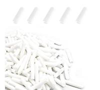 LINTRA 200 Pezzi Tappi di Protezione per Scolapiatti, 25 x ø 3 mm Bianco Cappucci per Lavastoviglie, pvc Protezione Tappo per Lavastoviglie, per Cestelli Lavastoviglies