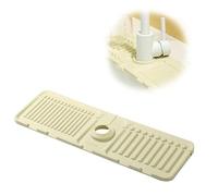 LINTRA Tappetino per Rubinetto, 44,5 x 14 cm Tappetino Scolapiatti, Scolapiatti Silicone, Protegge dai Batteri, Adatto per Cucine, Bagni e Lavabi