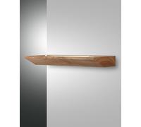 Linus small lampada Led mensola applique quadrata legno di frassino 14w dimmerab