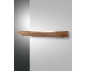 Linus small lampada Led mensola applique quadrata legno di frassino 14w dimmerab