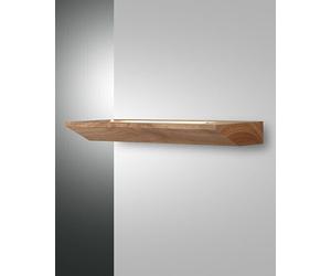Linus small lampada Led mensola applique quadrata legno di frassino 14w dimmerab [EEK: A]