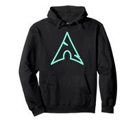 Linux Amanti Tee Arch Linux Logo Open Source OS Felpa con Cappuccio