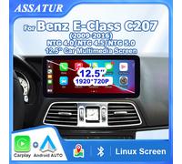 LINUX Auto Schermo Multimediale Android Auto Wireless Carplay 4G Per Mercedes Benz Classe E C207 W207 A207 2009-2016 AutoLink AirPlay