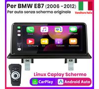 Linux CarPlay autoradio Per BMW E81 E82 E87 E88 2006-2012 Android auto BT USB FM