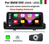 Linux CarPlay Car autoradio Per BMW E90 E91 E92 2005-2012 Android auto Bluetooth