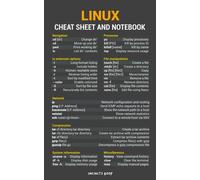 Linux Cheat Sheet and Notebook: An At a Glance Linux Cheat Sheet and Notebook, 5x8, College Ruled 120 pages
