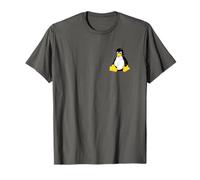 Linux - Maglietta con logo Pinguin Tux Simple Clean Maglietta
